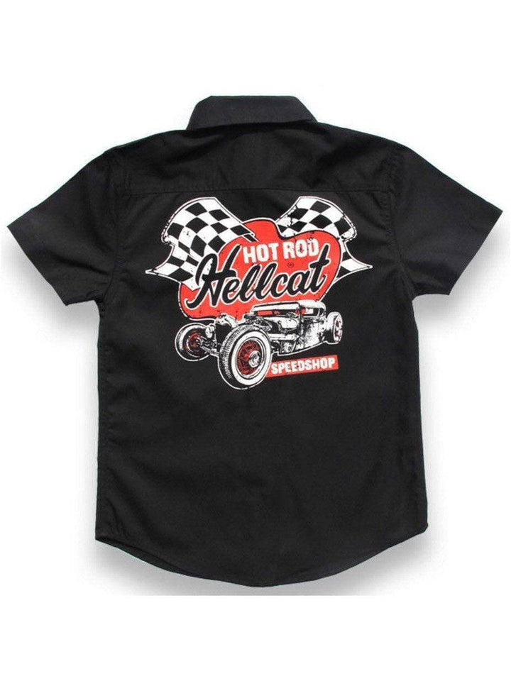 HOTROD HELLCAT Speedshop Kids Workshirt - Poison Arrow Retro