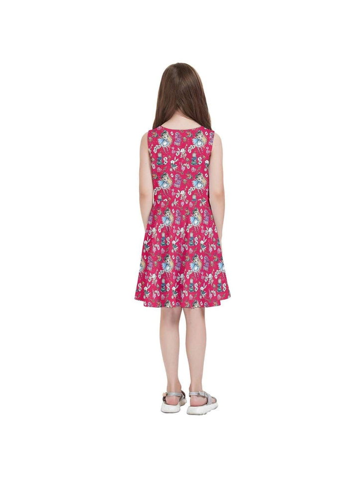 Alice in Wonderland Kids' Skater Dress - Poison Arrow Retro