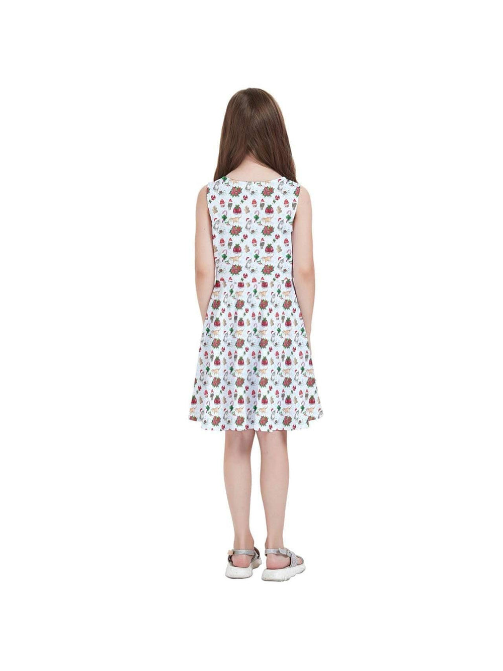 Christmas Cats Kids' Skater Dress - Poison Arrow Retro