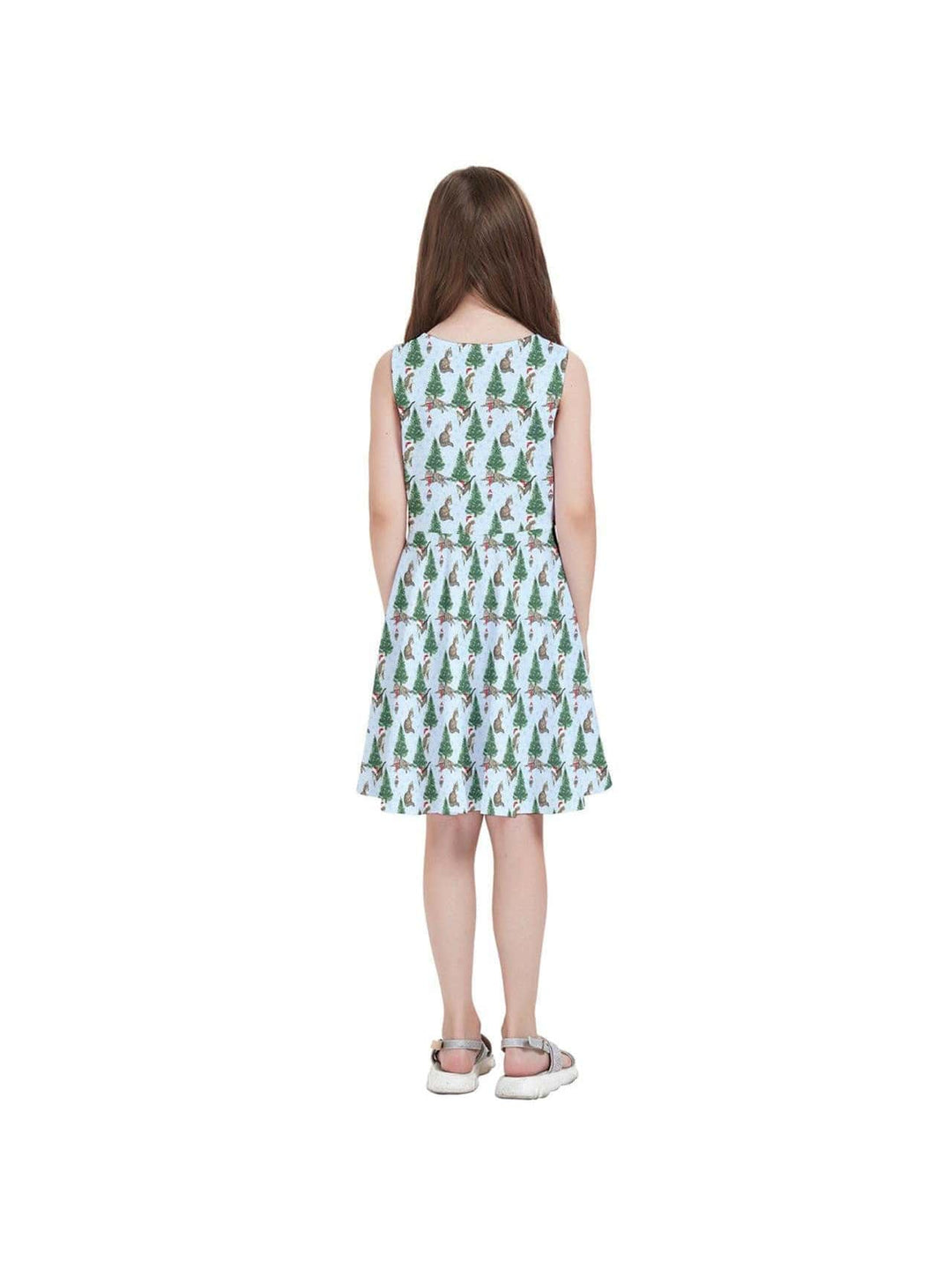 Christmas Cats Kids' Skater Dress - Poison Arrow Retro