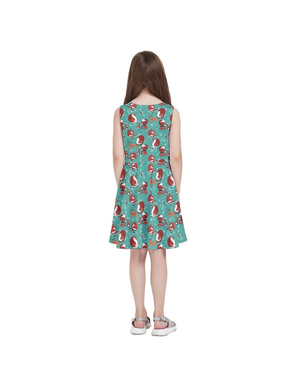 HEY SANTA! Kids' Skater Dress 2-16 - Poison Arrow Retro