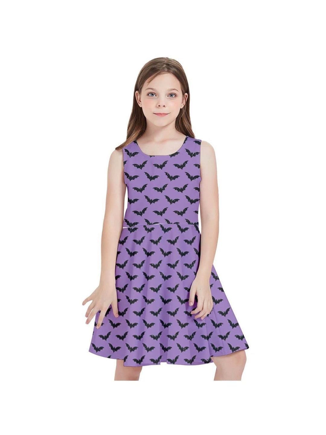 VAMPIRA Kids' Skater Dress - Poison Arrow Retro