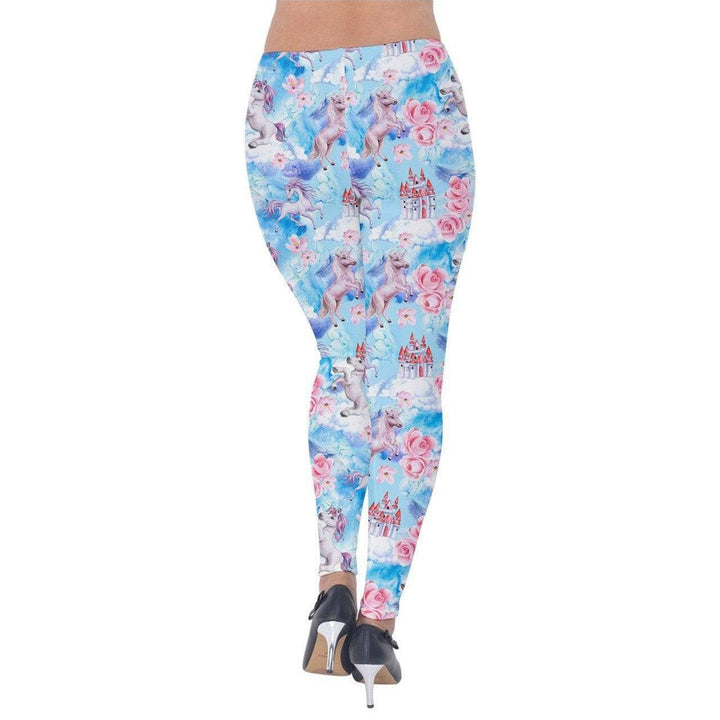 Fantasy Unicorns Velvet Leggings - Poison Arrow Retro