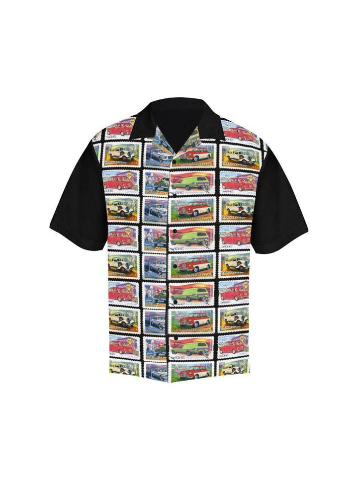 AUSSIE BUILT Men's Rockabilly Hotrod Shirt - Poison Arrow Retro