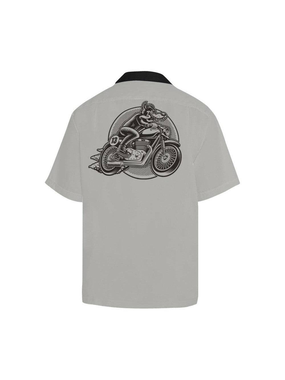 CUSTOM BIKER MEN'S ROCKABILLY HOTROD SHIRT