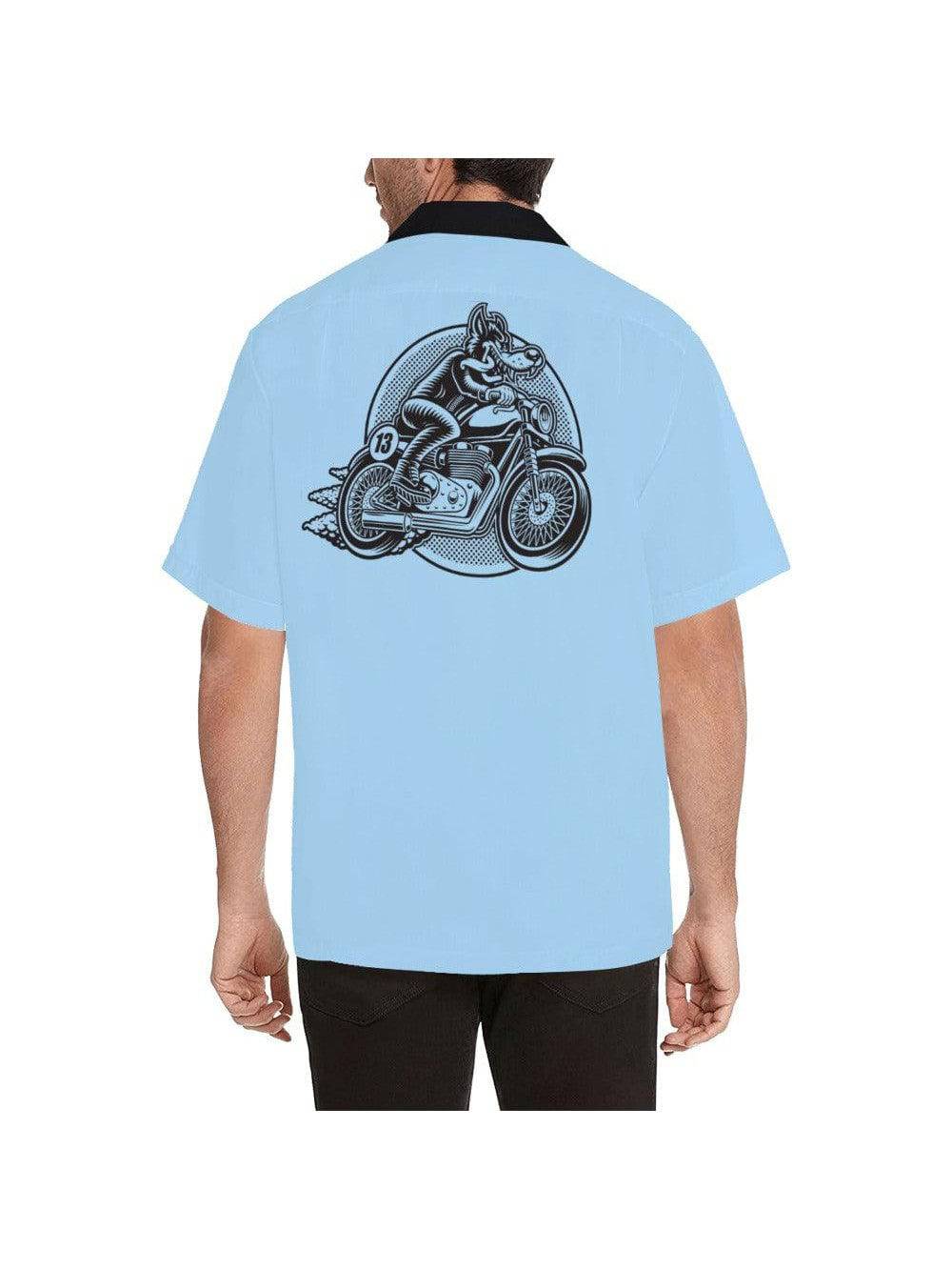 CUSTOM BIKER MEN'S ROCKABILLY HOTROD SHIRT - Poison Arrow Retro