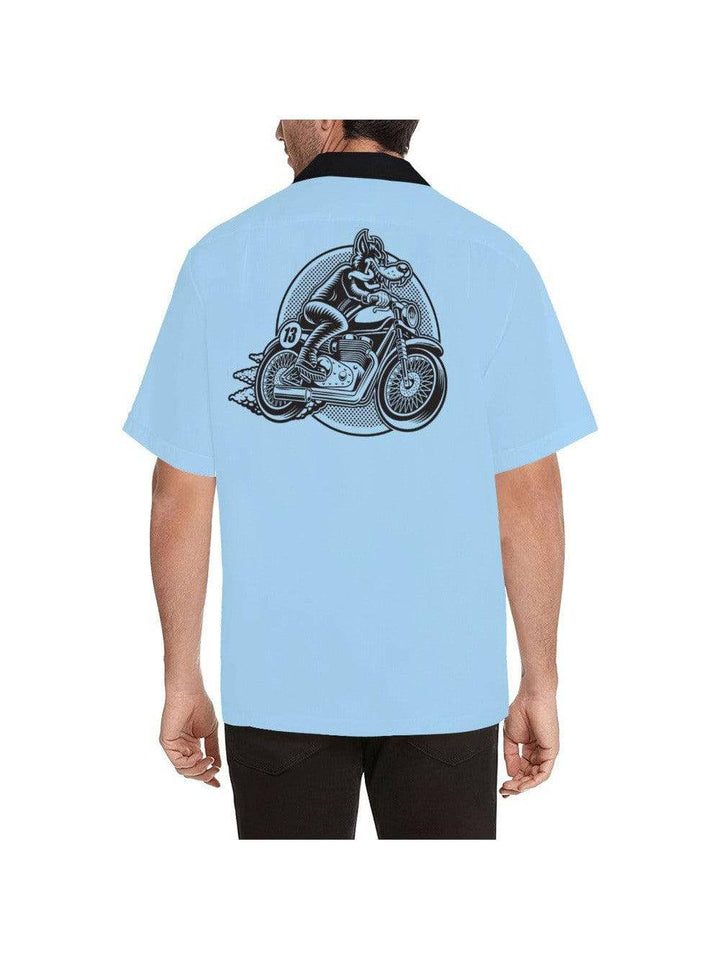 CUSTOM BIKER MEN'S ROCKABILLY HOTROD SHIRT