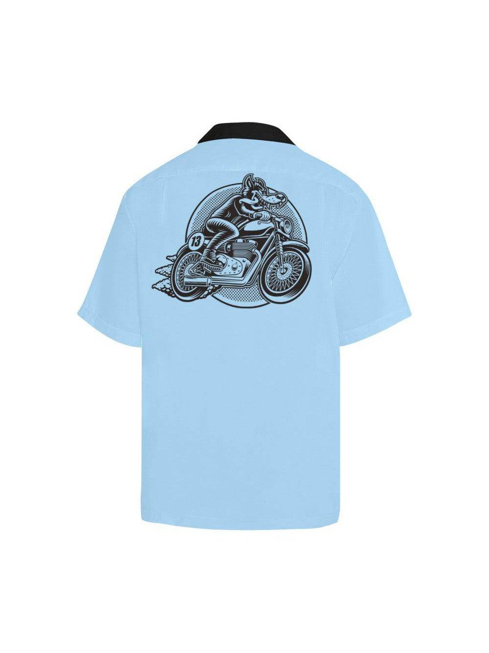 CUSTOM BIKER MEN'S ROCKABILLY HOTROD SHIRT