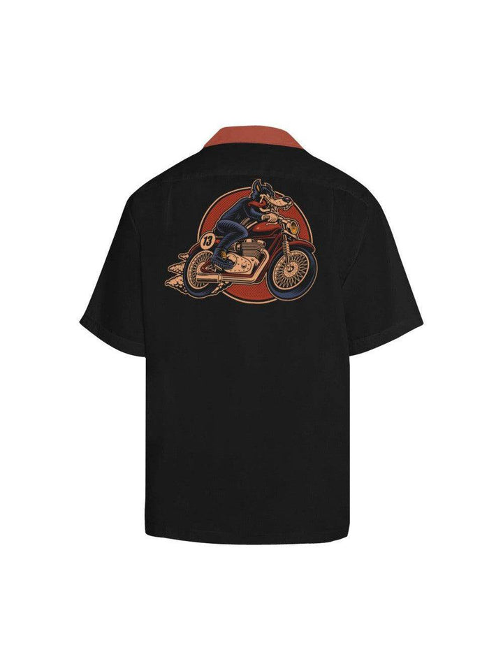 CUSTOM BIKER MEN'S ROCKABILLY HOTROD SHIRT