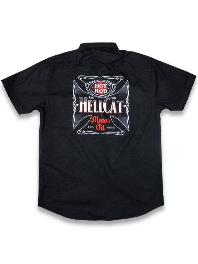 HOTROD HELLCAT BUTTON UP DEVIL GRADE - Poison Arrow Retro