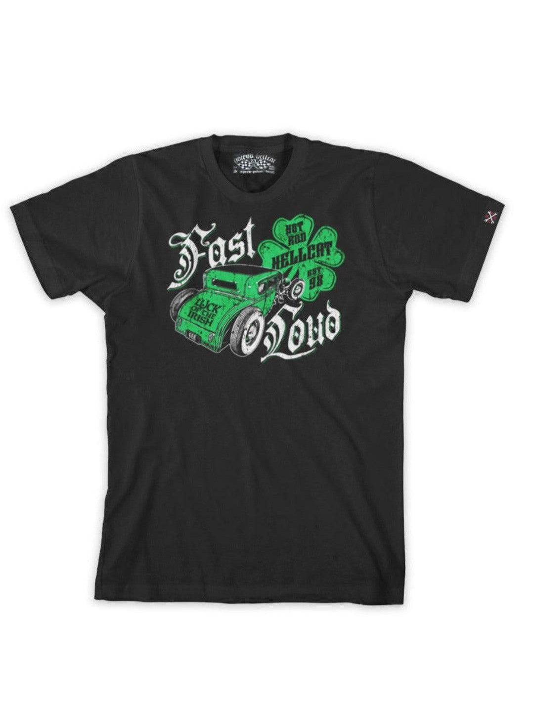 HOTROD HELLCAT Mens Tshirt Irish - Poison Arrow Retro