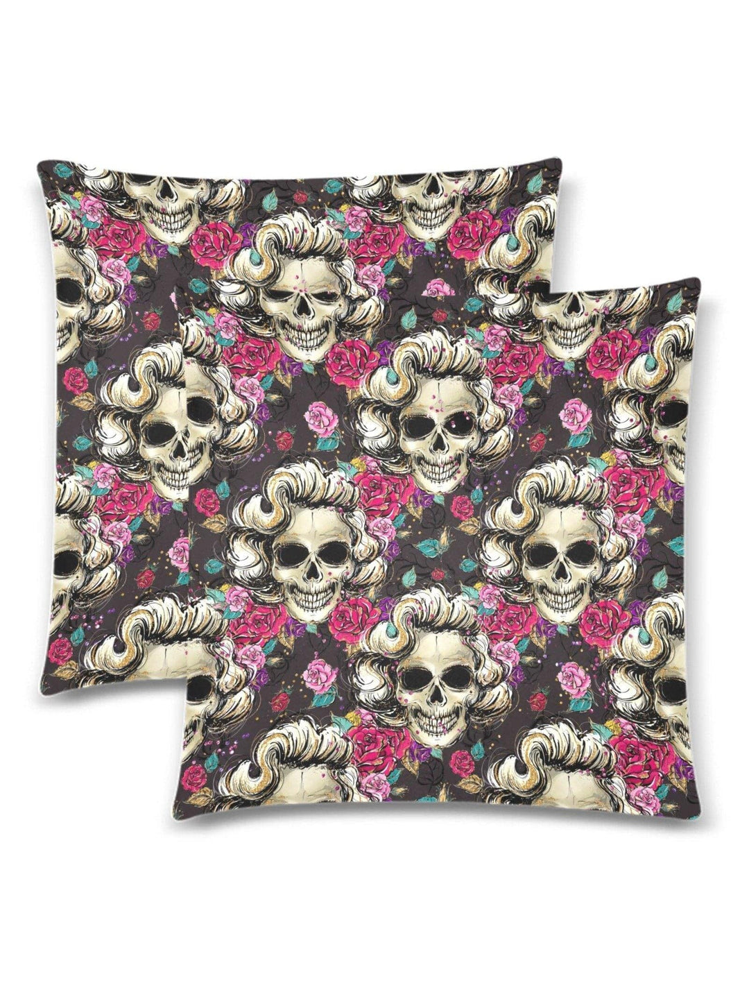 SIRENS Throw Pillow Cover 18"x 18" (Twin Sides) (Set of 2) - Poison Arrow Retro