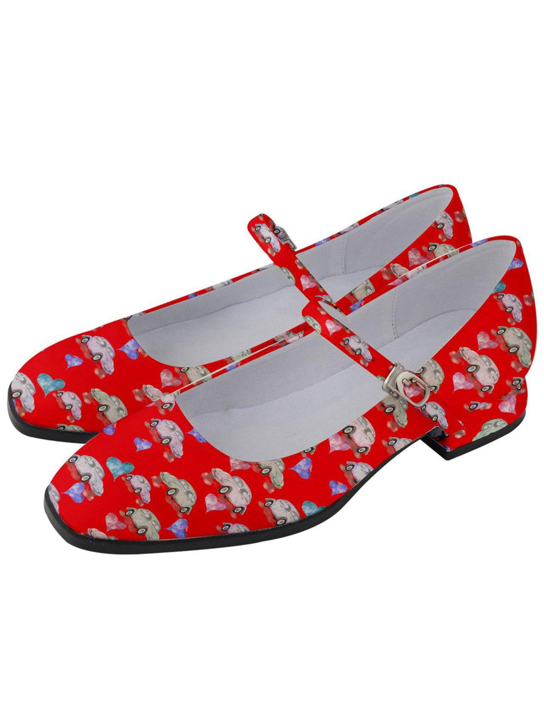 Beetle Hearts Women's Mary Jane Shoes - Poison Arrow Retro