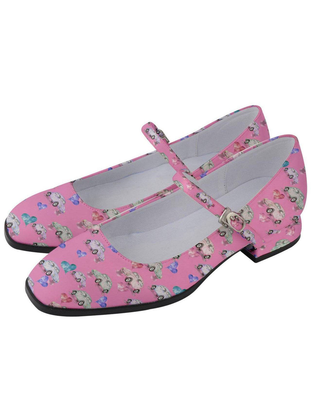 Beetle Hearts Women's Mary Jane Shoes