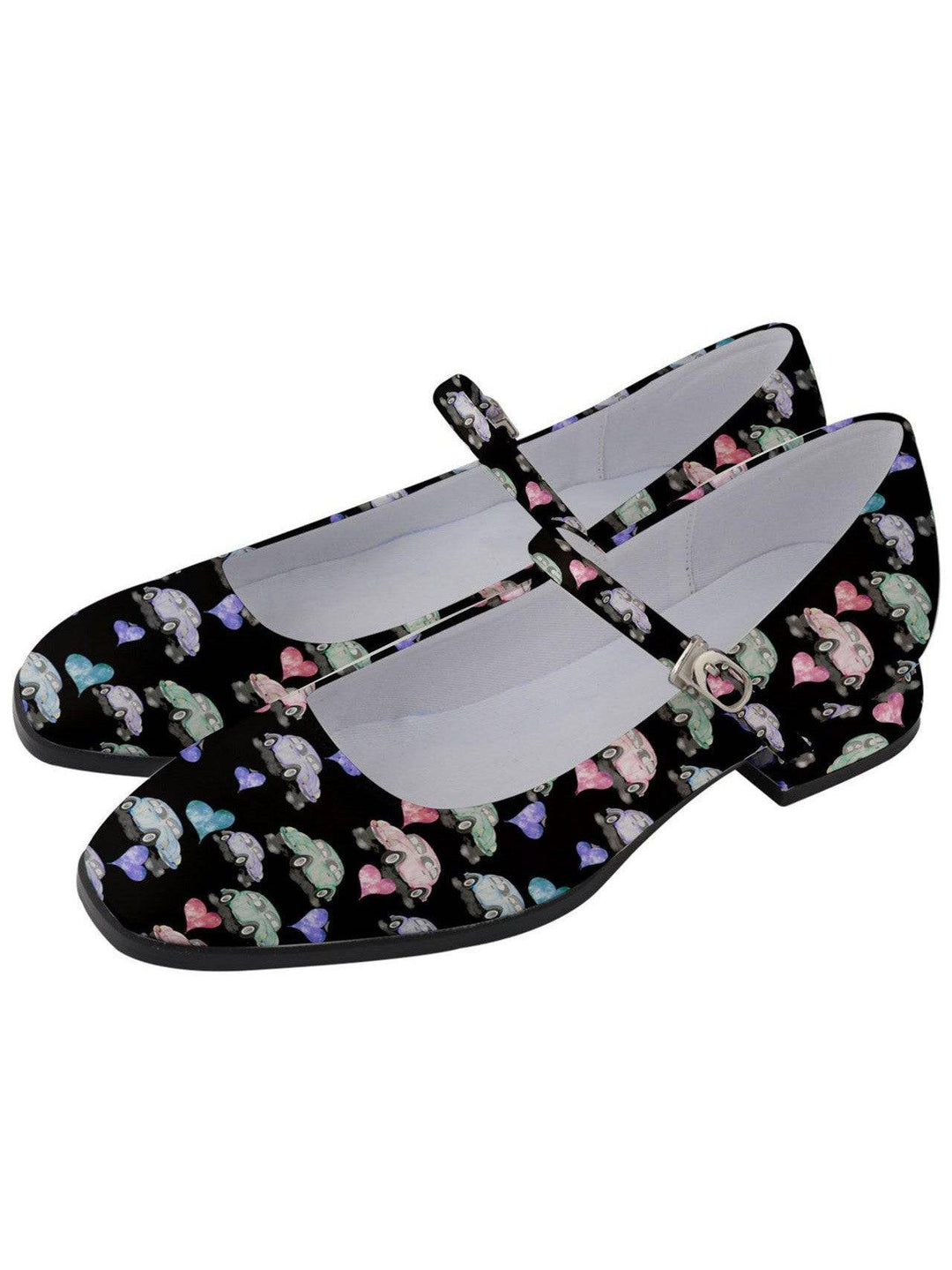 Beetle Hearts Women's Mary Jane Shoes