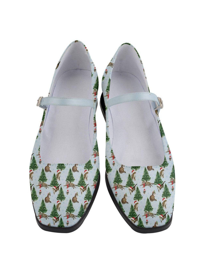 Christmas Cats Women's Mary Jane Shoes