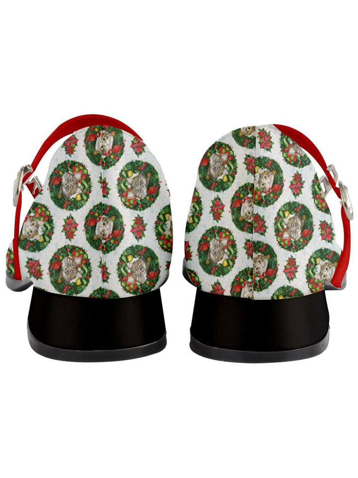 Christmas Cats Women's Mary Jane Shoes