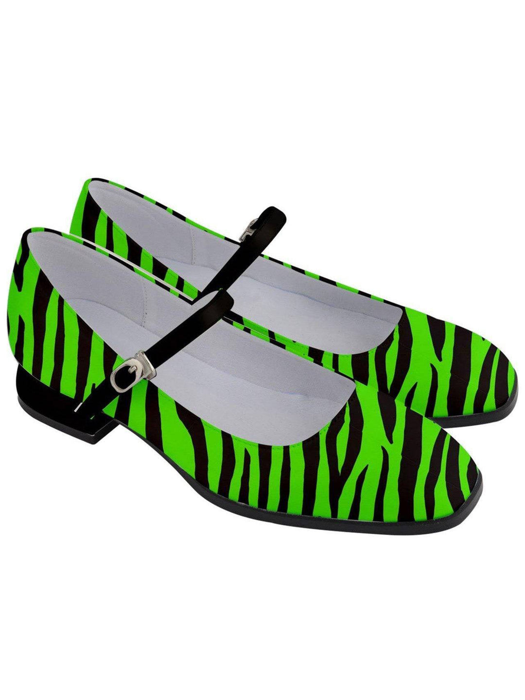 FRANKENZEBRA Women's Mary Jane Shoes - Poison Arrow Retro