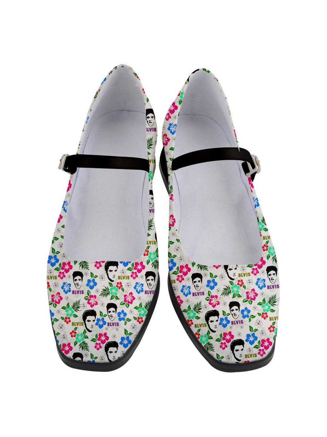 Hawaii Elvis Women's Mary Jane Shoes - Poison Arrow Retro