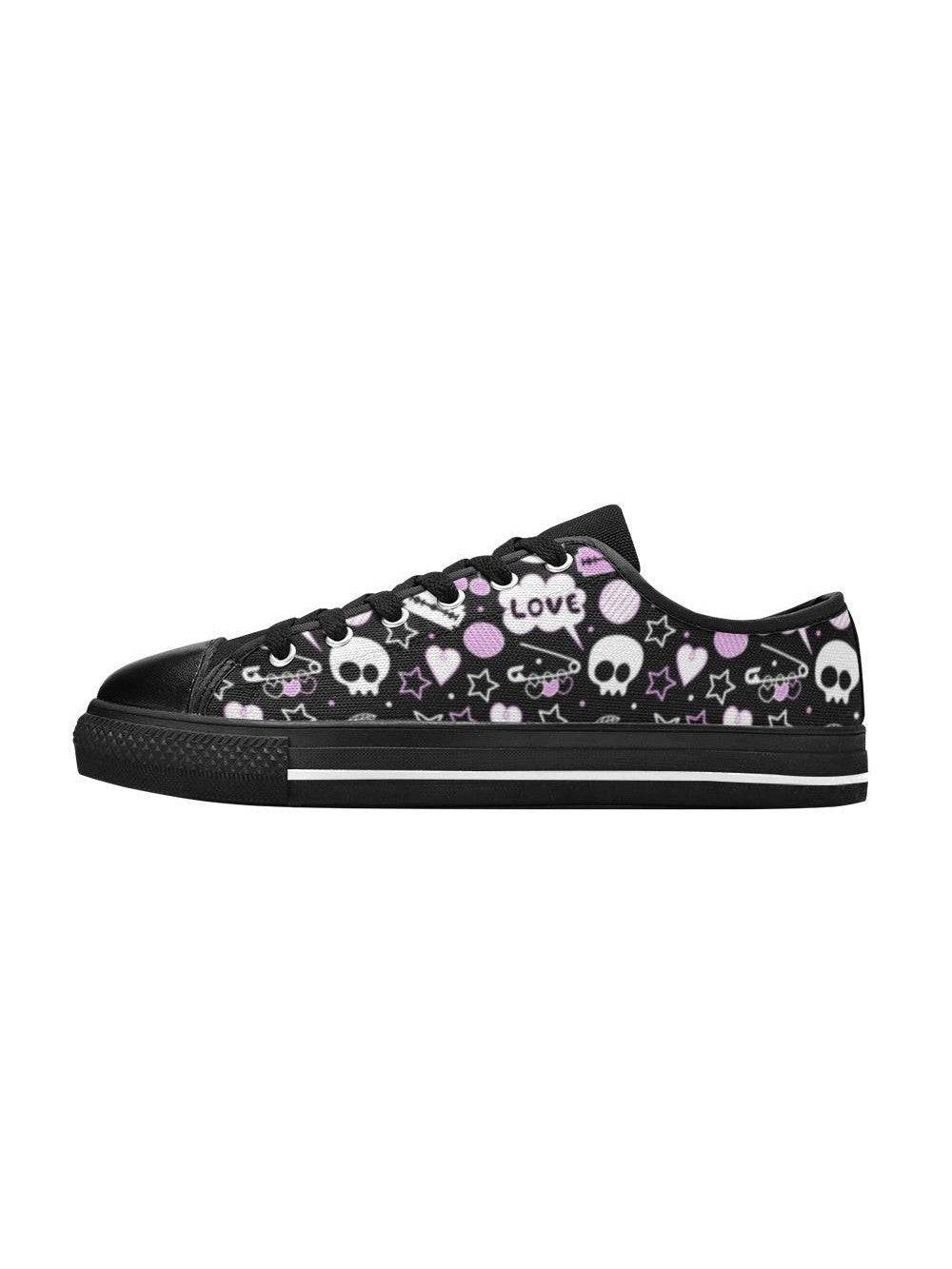 PUNK!  Retro Style Sneakers - Poison Arrow Retro