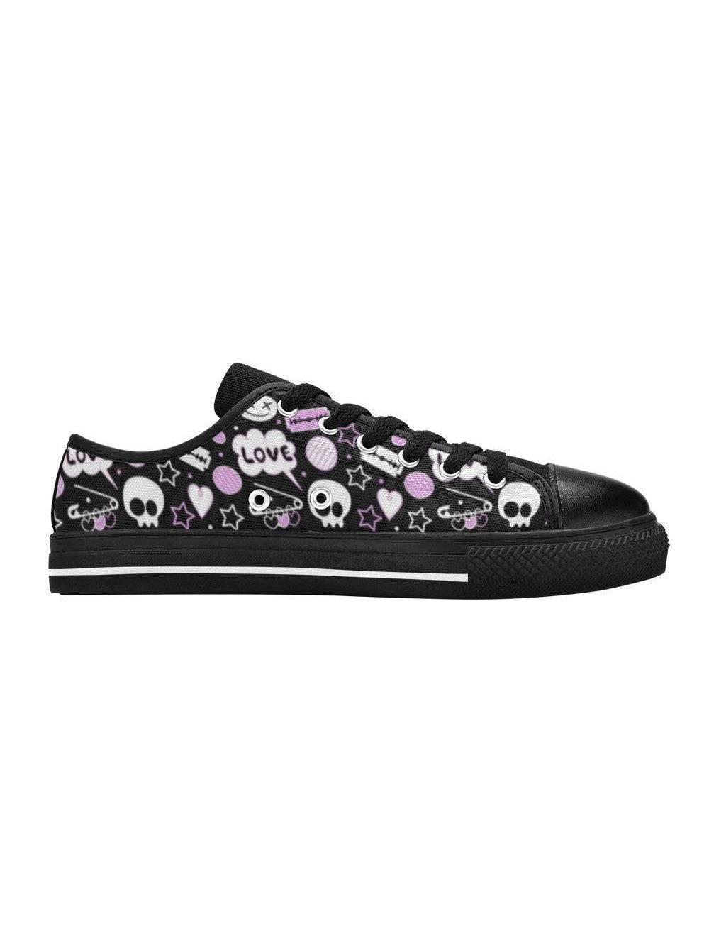 PUNK!  Retro Style Sneakers - Poison Arrow Retro