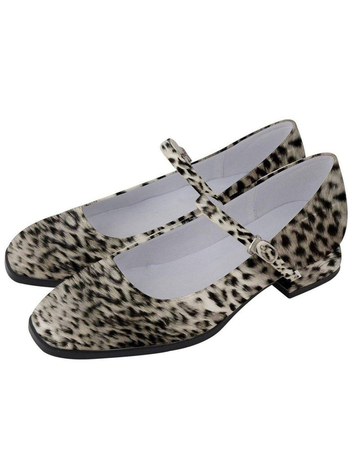 Streetwalkin' Cheetah Women's Mary Jane Shoes - Poison Arrow Retro