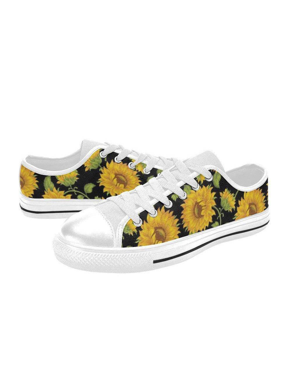 SUNFLOWERS Retro Style Sneakers - Poison Arrow Retro