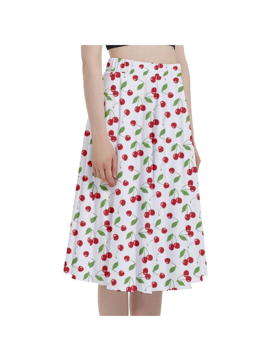 Cherry Bombshell Full Circle Skirt - Poison Arrow Retro