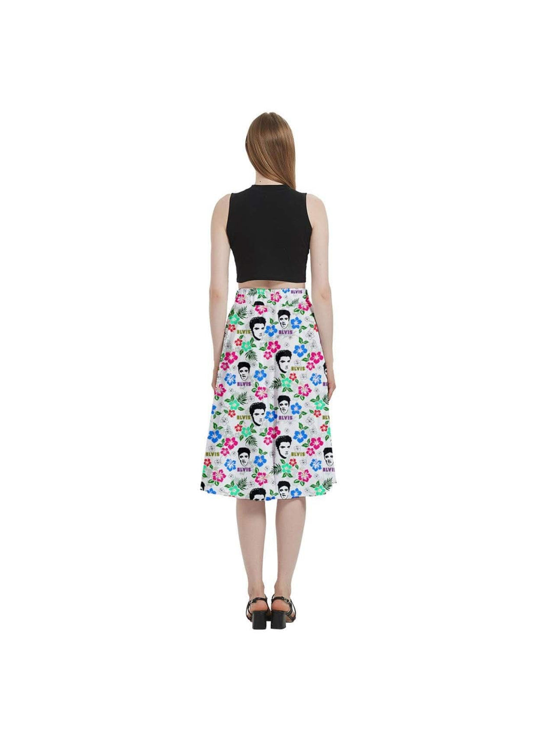 Hawaii Elvis Full Circle Skirt - Poison Arrow Retro