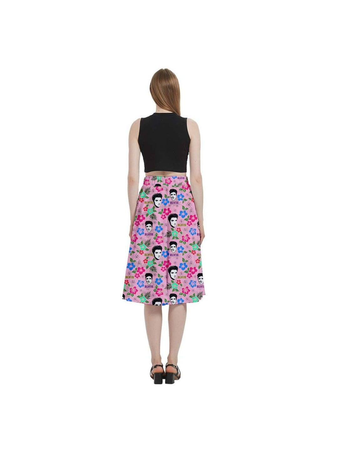 Hawaii Elvis Full Circle Skirt Various Colours - Poison Arrow Retro