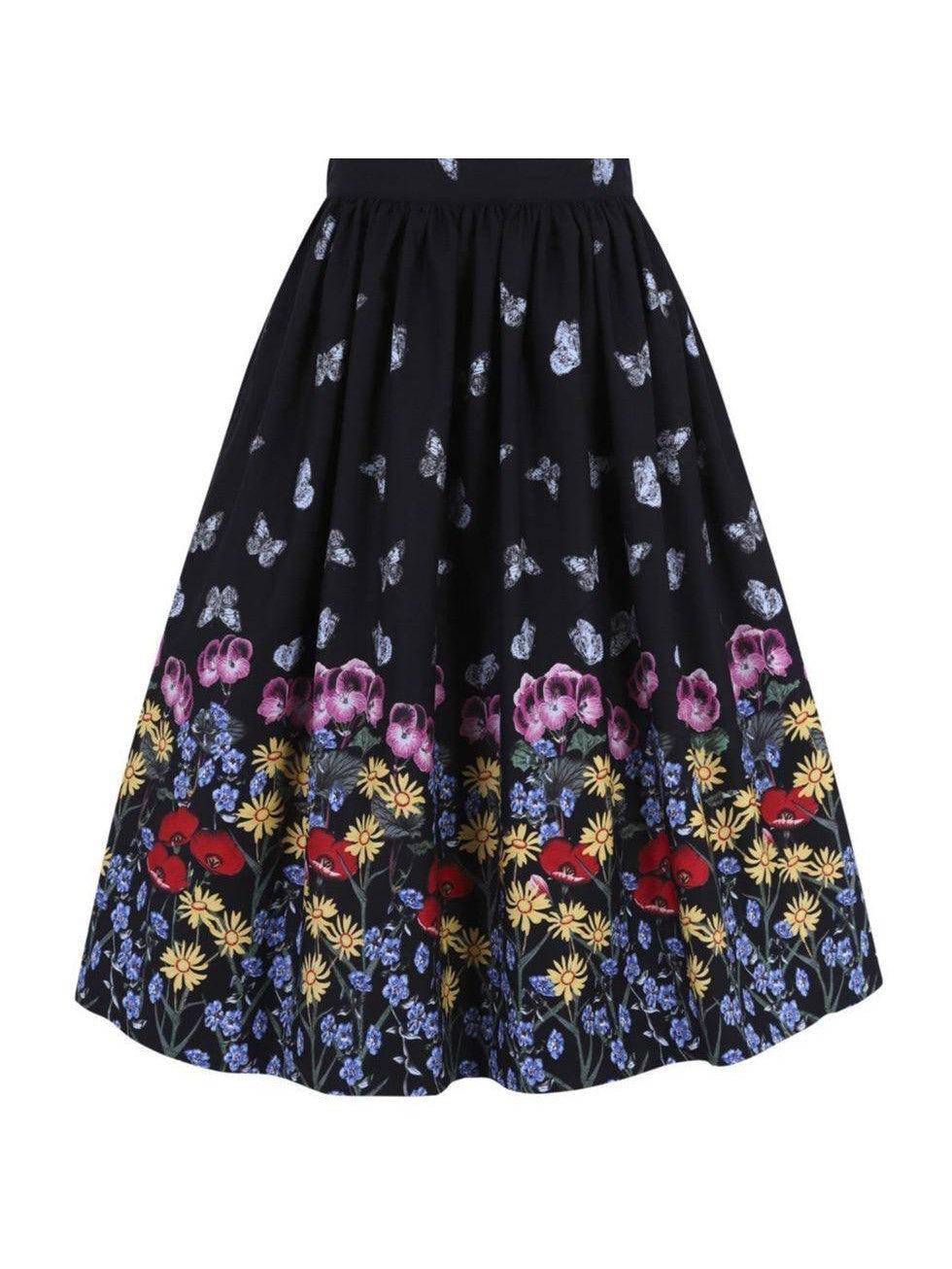 HELL BUNNY MEADOW 50S SKIRT - Poison Arrow Retro