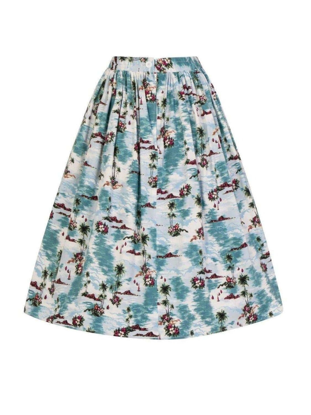 HELL BUNNY NISSI 50S SKIRT - Poison Arrow Retro