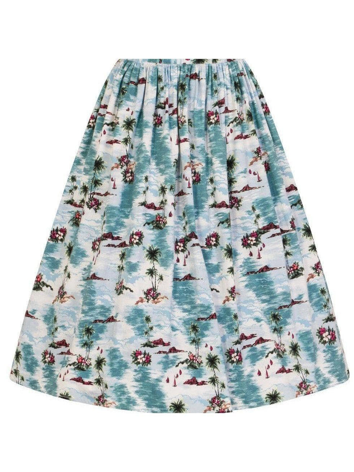 HELL BUNNY NISSI 50S SKIRT - Poison Arrow Retro