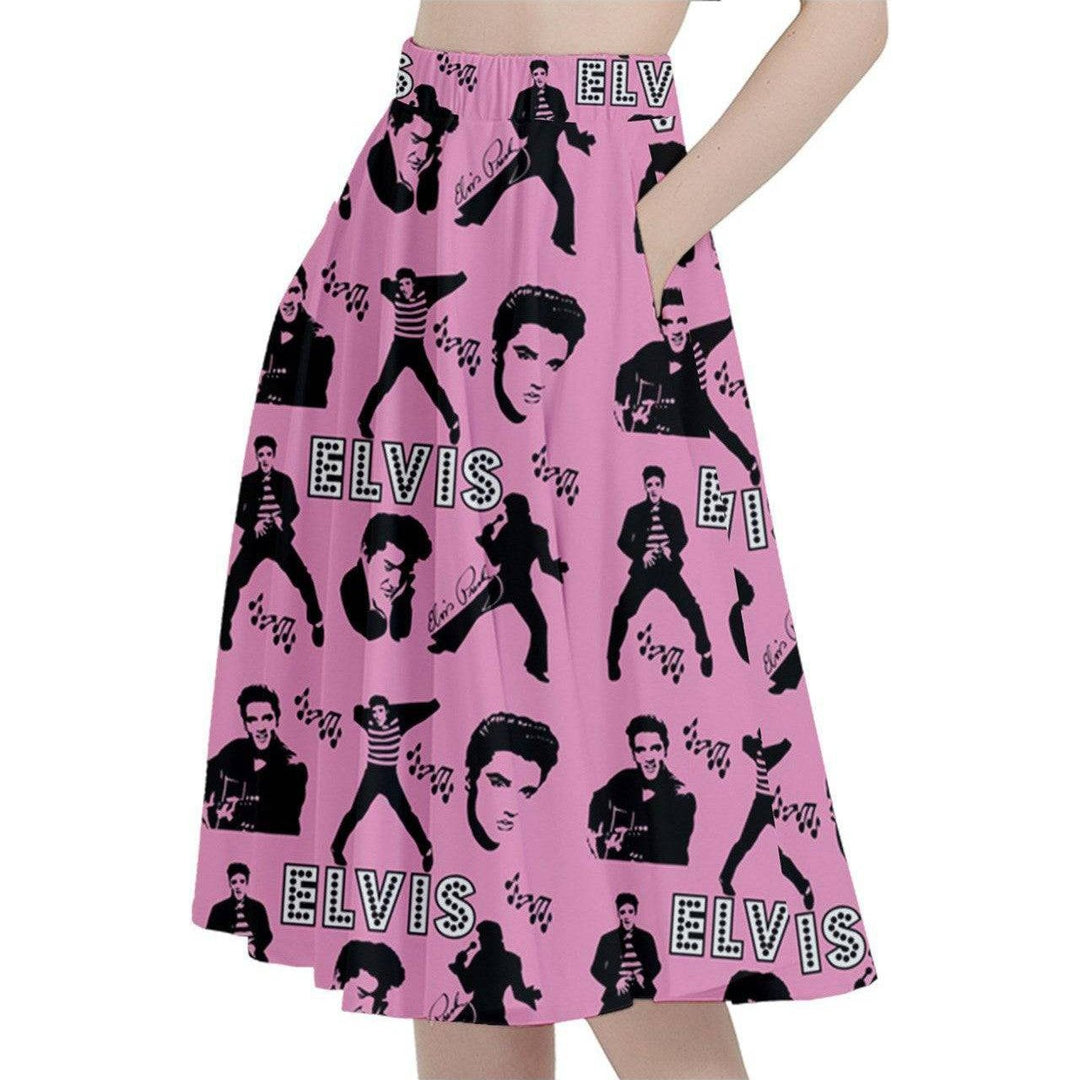 Jailhouse Rock Full Circle Skirt - Poison Arrow Retro