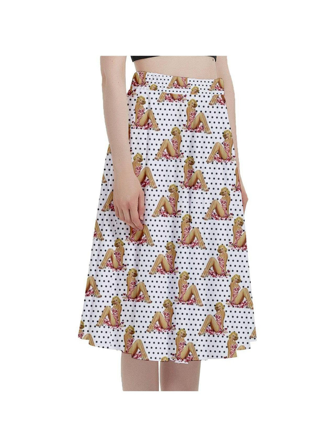 Marilyn Full Circle Skirt - Poison Arrow Retro