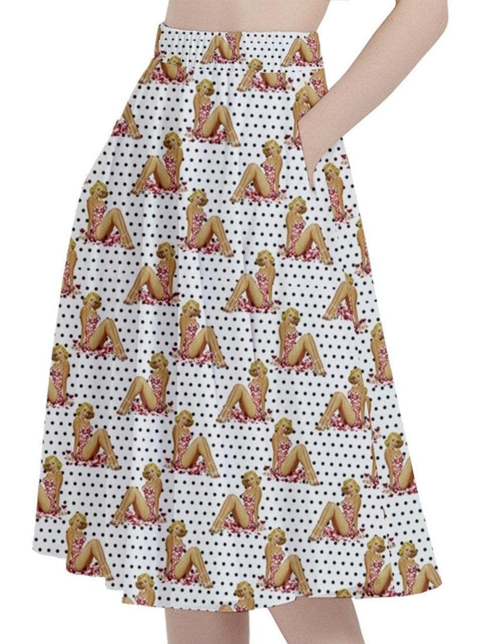 Marilyn Full Circle Skirt - Poison Arrow Retro