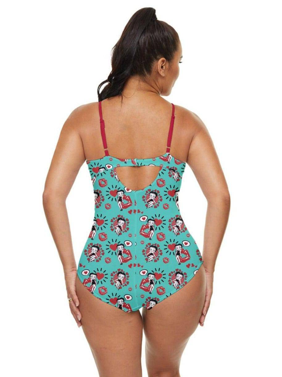 Betty Boop Retro Full Coverage Swimsuit