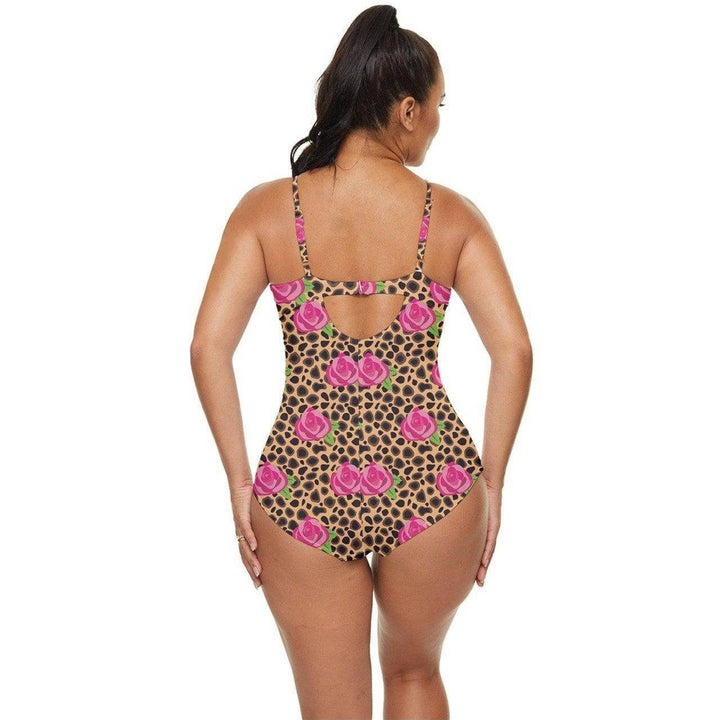 CHEETAH ROSE Retro Full Coverage Swimsuit - Poison Arrow Retro