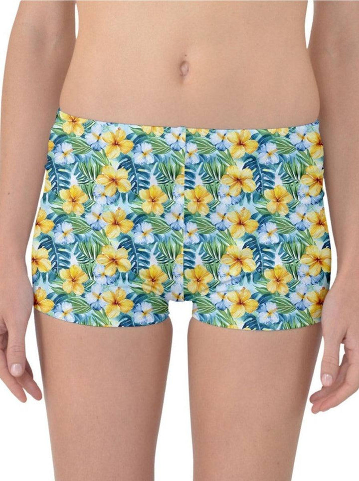 Lets Luau Boyleg Bikini Bottoms - Poison Arrow Retro