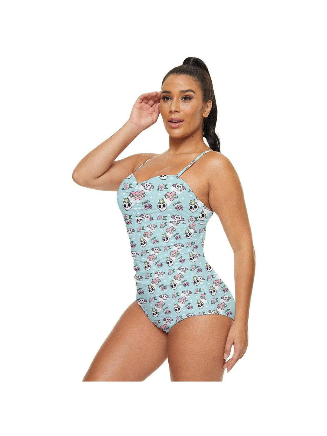 Stay Weird Full Coverage Swimsuit