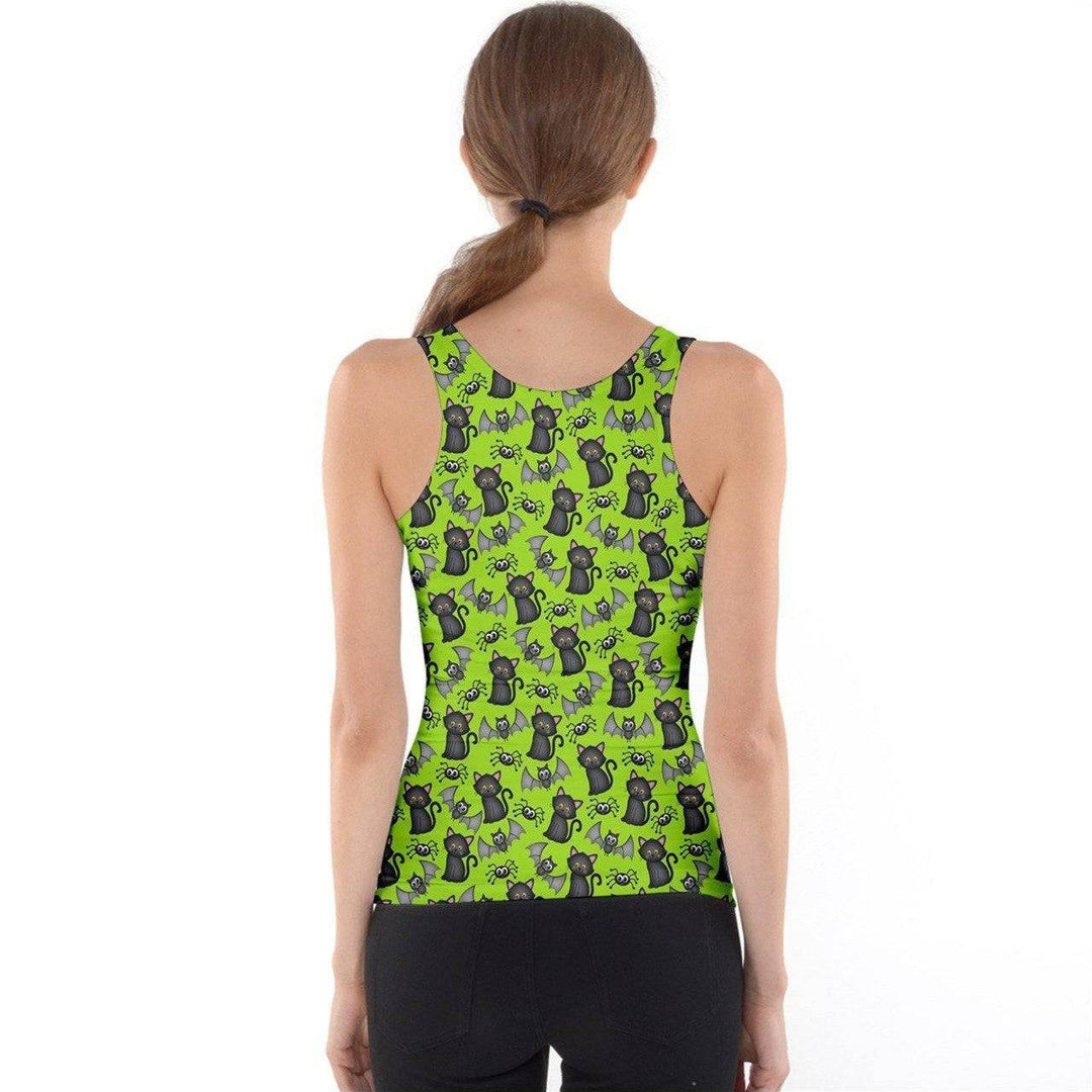 JINX GREEN Tank Top - Poison Arrow Retro