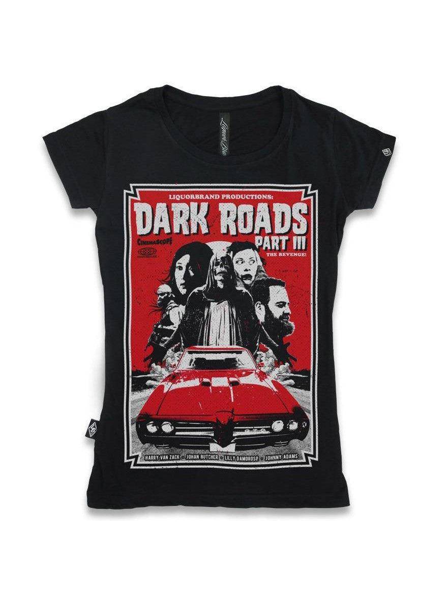 LIQUORBRAND DARK ROADS Tshirt - Poison Arrow Retro