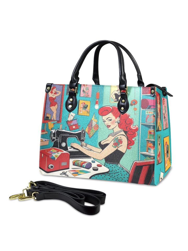 Sewing Scarlett Retro Art Handbag